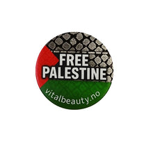 Last inn bildet i Galleri-visningsprogrammet, Fritt Palestina button
